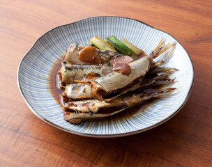 いわしの煮付け　　生姜煮