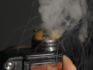 Close up shoot of vape / e cigarette