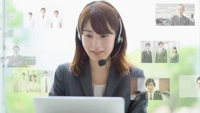 人材派遣　コールセンターイメージ
