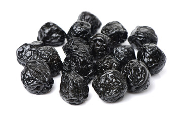 Dried Blueberries On White Background