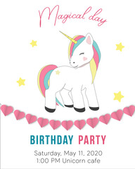 birthday card with elephant