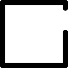 Obraz premium right check mark icon