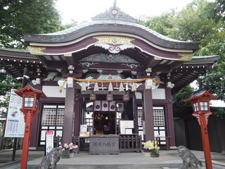 Kawagoe Hachimangu in Saitama, Japan