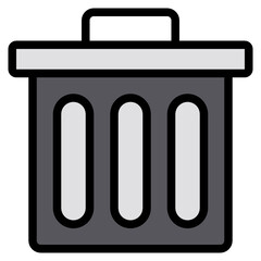 Trash line icon