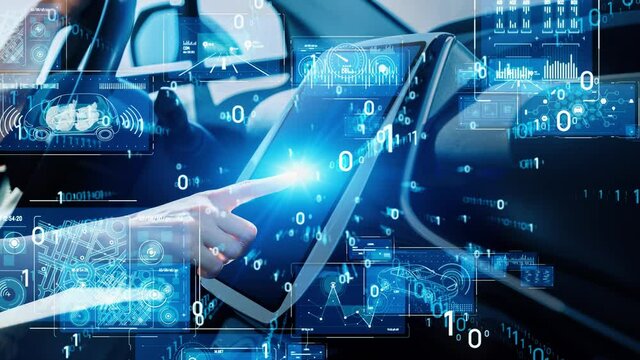 自動車とテクノロジー　デジタルトランスフォーメーション 