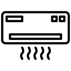 electronic outline style icon