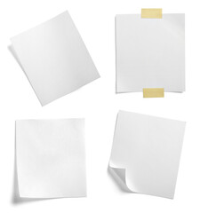 paper message note reminder blank background office business white empty page label tag adhesive tape