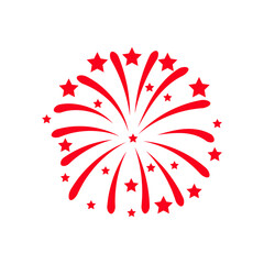 beautiful sparkle of fire flower decor vector illustration design