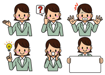 ビジネス スーツ 女性