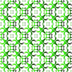 
Geometric vector pattern with black and green gradient. simple ornament for wallpapers and backgrounds.