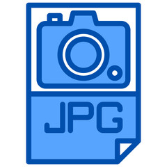 JPG blue style icon