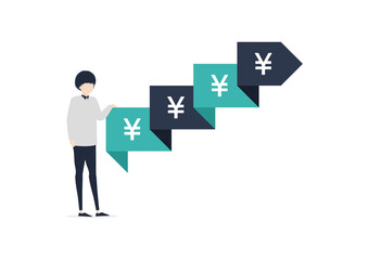 サブスクリプション・積み立てのイラスト素材