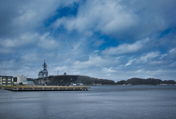 Fototapeta premium 日本の軍港 横須賀