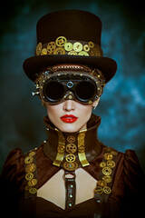 fantasy world of steampunk