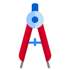 Compass flat style icon