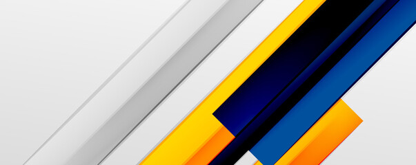 Color abstract lines trendy geometric background for business or technology presentation, internet poster or web brochure cover, wallpaper