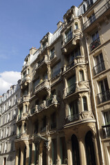 Fototapeta na wymiar Paris - immeubles