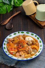 Seblak is an Sundanese savoury and spicy dish, originating from the Sundanese region in West Java,...