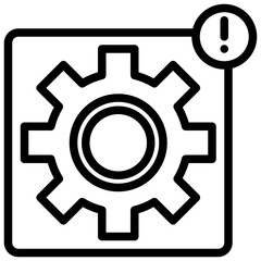Setting outline style icon