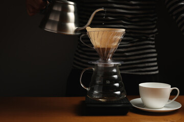 ハンドドリップ, コーヒー, 珈琲, コーヒーブレイク, コーヒータイム