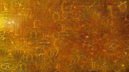 Astrology Horoscope Pattern Texture Background , Graphic Design