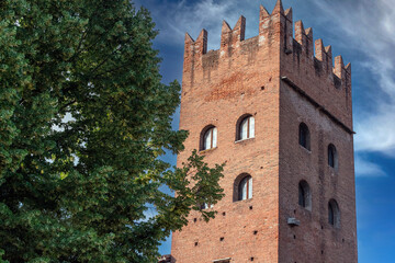 Verona - piazza San Zeno - torre abbaziale