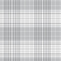 Black and White Asymmetric Plaid textured Seamless Pattern