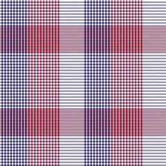 Christmas Asymmetric Plaid textured Seamless Pattern