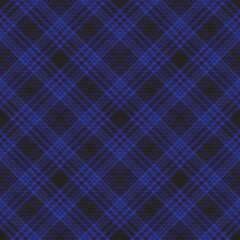 Blue Chevron Plaid Tartan textured Seamless Pattern Design