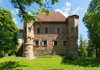Fototapeta na wymiar Zamek w Dębnie