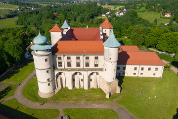 Zamek w Wiśniczu - obrazy, fototapety, plakaty
