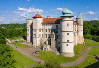 Zamek w Wiśniczu - obrazy, fototapety, plakaty