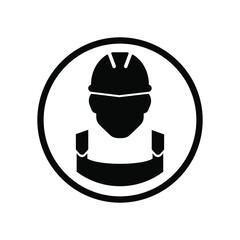 vector illustration of a construction worker	