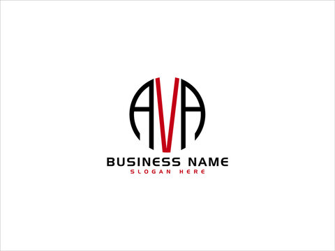 Letter AVA Logo Icon Vector Image Design For All Business