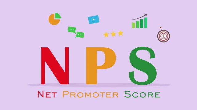 Two business people with Net Promoter Scorer text