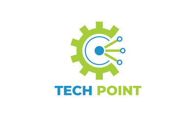 tech point logo for business