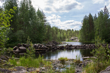 Beautiful nature of the north of Russia