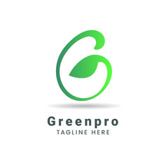 green company logo, G letter logo