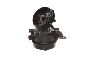 oil filter isolated on white background