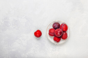 Fresh summer fruits and berries.