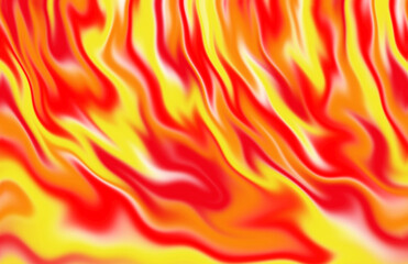 Illustration of burning fire flames abstract background