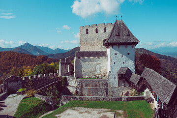 Naklejka premium Castle in Celje city