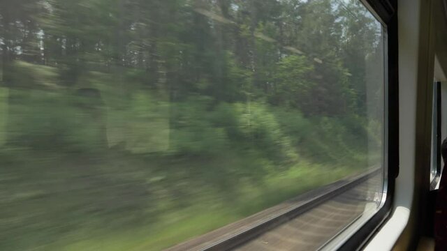 look at it on the train