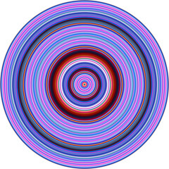 colorful concentric circle image background