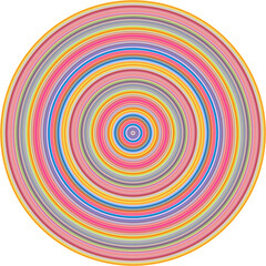 Fototapeta na wymiar colorful concentric circle image background