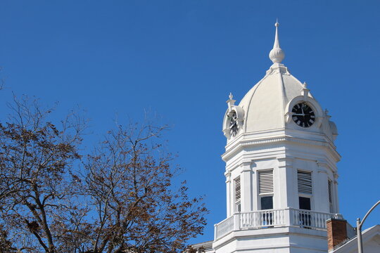 The county courthouse in Monroeville, Alabama