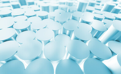 Three dimensionalAbstract circles random background. 
