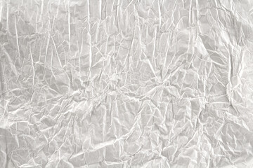 texture of thin crumpled paper parchment