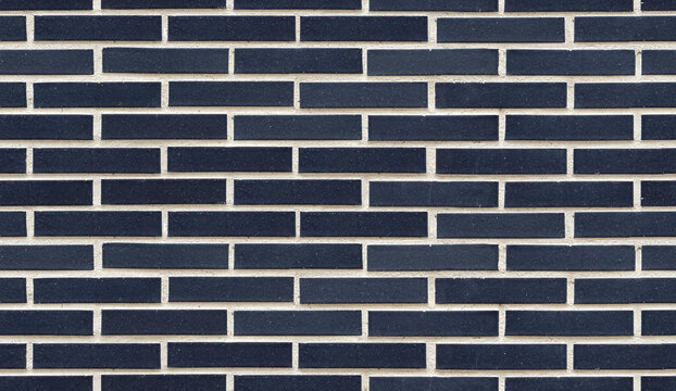 Brick blue wall. background of a old brick house. Seamless texture. Perfect tiled on all sides.