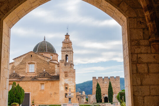 Monastery of Santa Maria de la Valldigna, in Simat de la Valldigna, Valencia (Spain). 